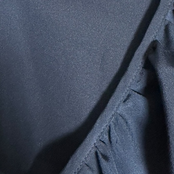 MICHAEL Michael Kors Navy Ruffle Top - Picture 6 of 6